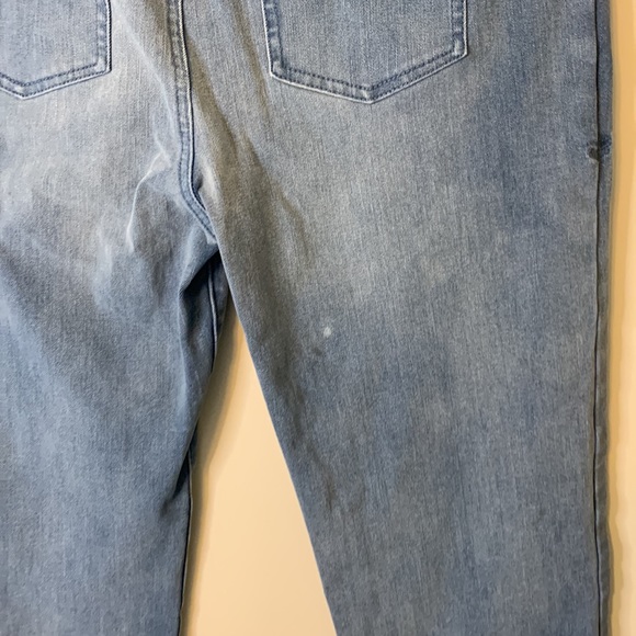 BetaBrand Straight-Leg 4-Pocket Yoga Denim Jeans Size Medium Short Petite - Picture 7 of 9